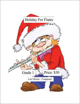 Holiday For Flutes Concert Band sheet music cover